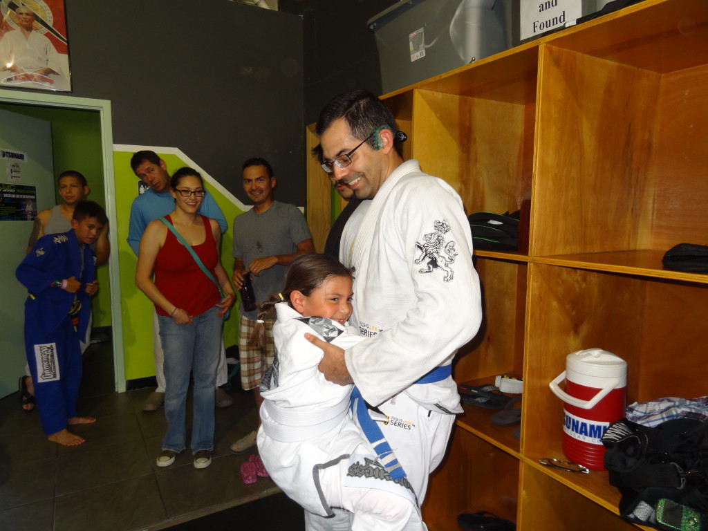 Gabriel Ambriz and his niece Maya